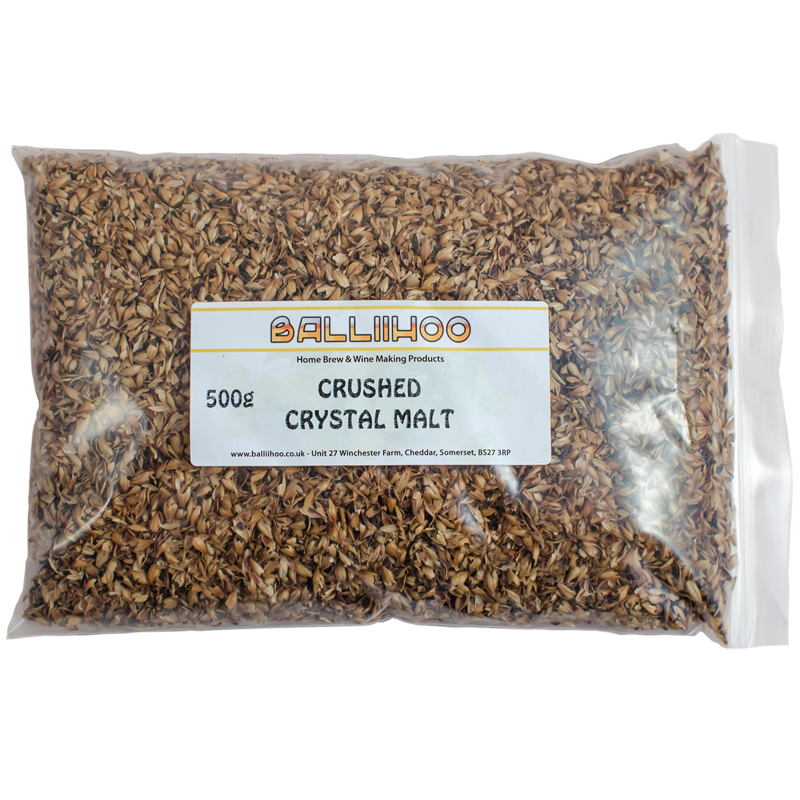 500g Pack Of Crushed Crystal Malt For Homebrew Beer Making eBay