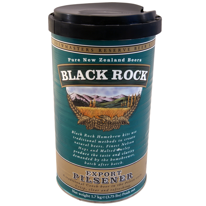 Black Rock Export Pilsner 40 Pint Home Brew Beer Kit eBay