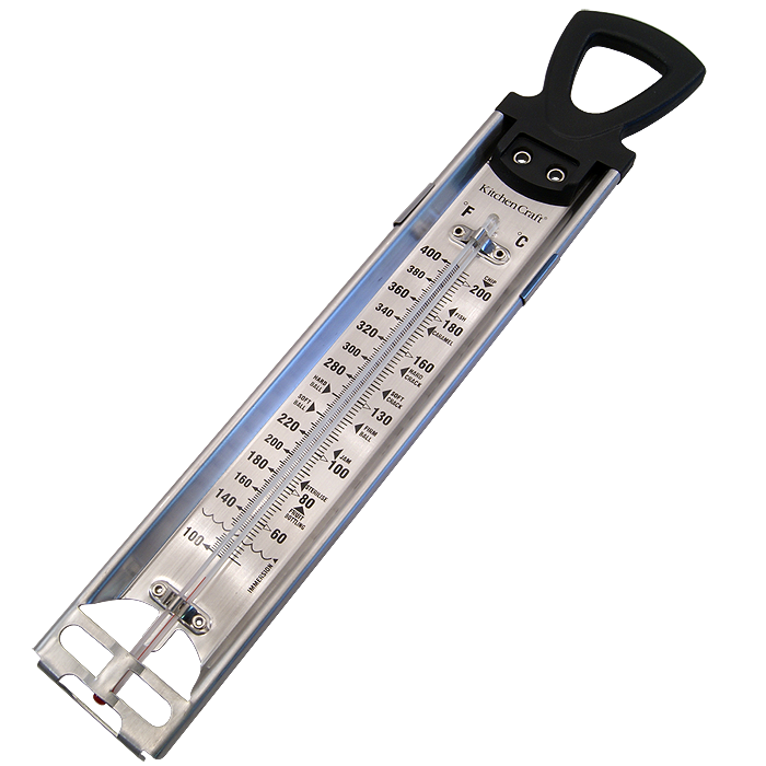 Kitchen Craft Deluxe Jam Making Thermometer, Stainless Steel 60°C