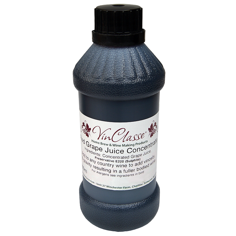 VinClasse 500ml Red Grape Juice Concentrate For Home Made Wine