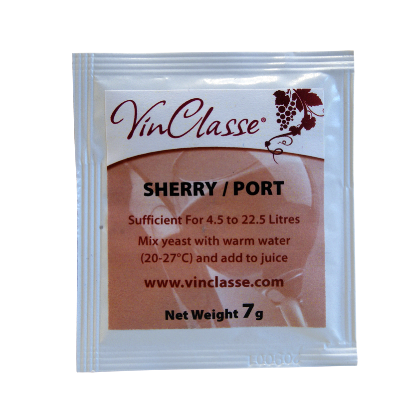 VinClasse Sherry / Port Yeast 7 Gram Sachet For Home Made Wine Making