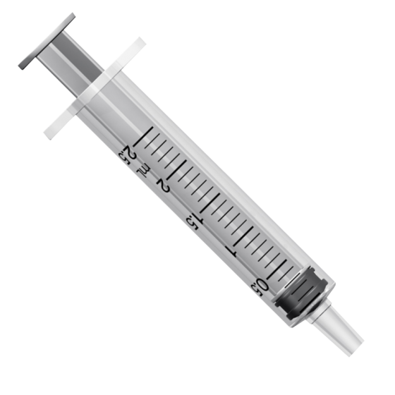 Syringe For Titration Acid Test Kit - 2.5ml