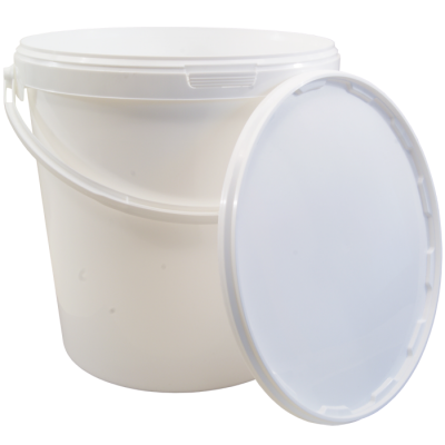 12.5 Litre Food Grade Plastic Bucket With Lid - Multipurpose