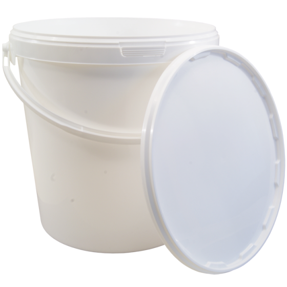 10 Litre Food Grade Plastic Bucket With Lid - Multipurpose Ideal For Homebrew & Winemaking