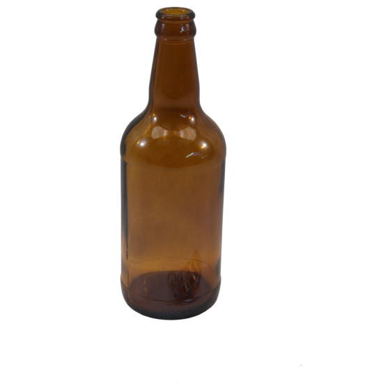 Brown Glass Beer Bottles x 24 With Crown Caps