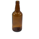 Brown Glass Beer Bottles x 24 With Crown Caps