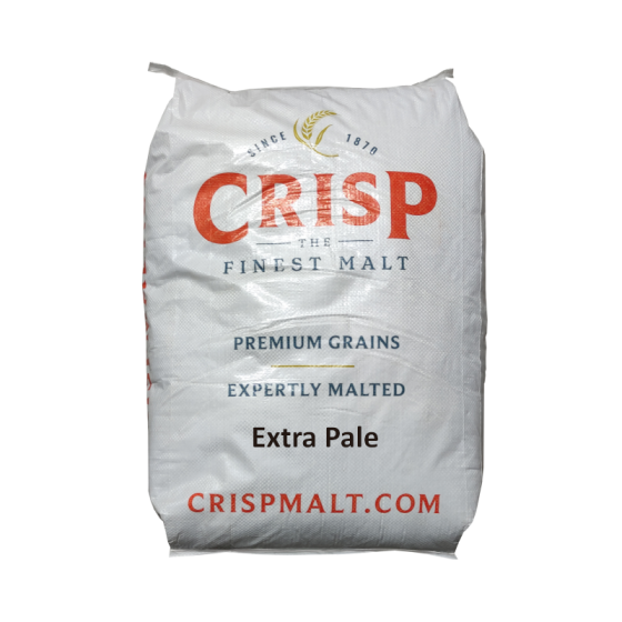 Crisp Crushed Extra Pale Malt - 25kg Bulk Sack