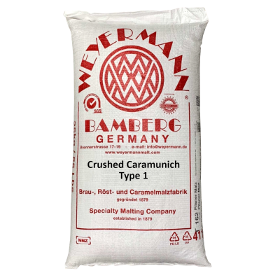 Weyermann Crushed Caramunich Type 1 - 25kg Bulk Sack