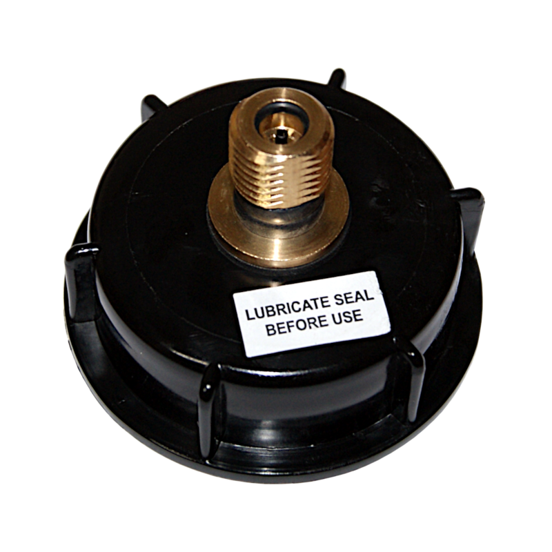 2 Inch Pressure Barrel Cap With Brass S30 Valve (piercing Pin Type