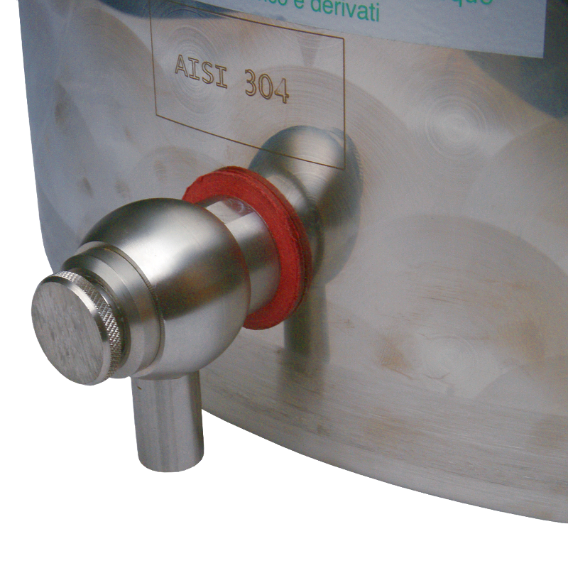 Stainless Steel Fermenter With Tap 30l Balliihoo