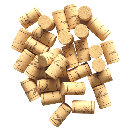 Wine Bottle Straight Corks - Pack of 30