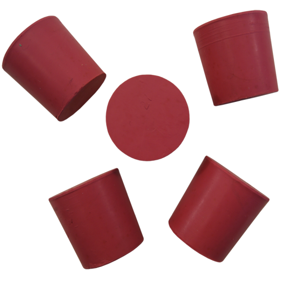 Solid Rubber Bungs To Fit Demijohn - Pack of 5