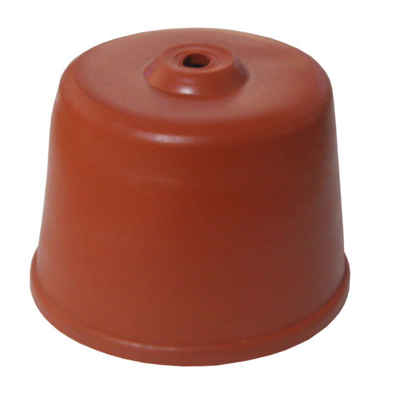 Carboy Rubber Cap 60mm With Hole (oversize) Balliihoo