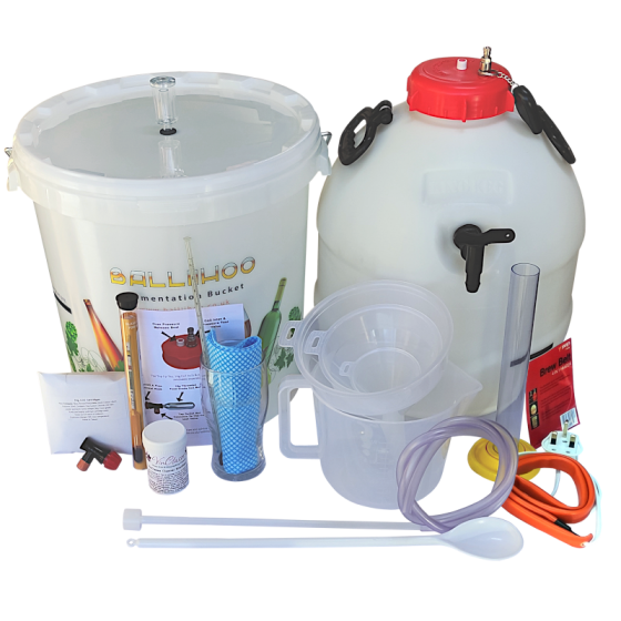 Balliihoo Premium Equipment Starter Kit With King Keg - Co2 Control Top Up System & Heater Belt