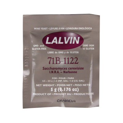 Lalvin Noveau Wine Yeast 71B-1122