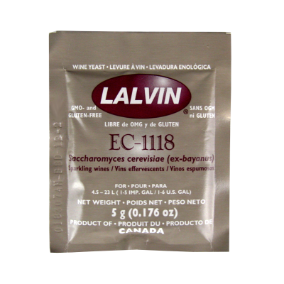 Lalvin Champagne Yeast EC - 1118