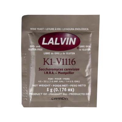 Lalvin All Purpose White Wine Yeast K1-V1116