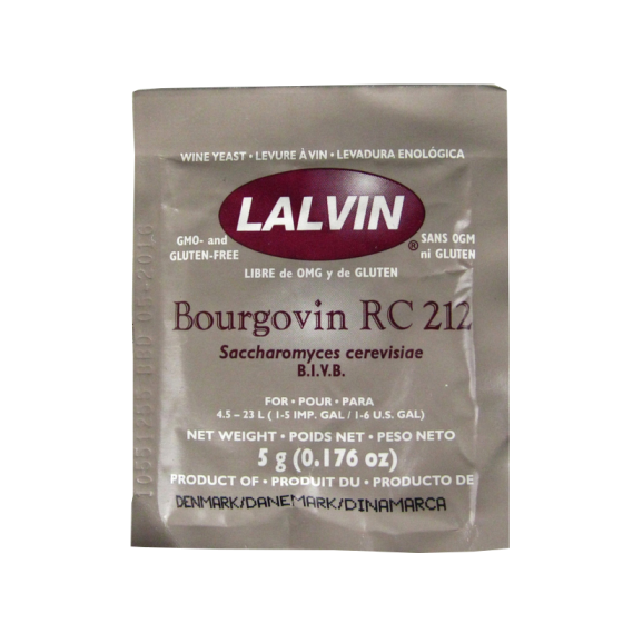 Lalvin Burgundy Wine Yeast - RC 212