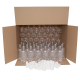 330ml Small Clear PET Plastic Bottles With White Caps - Pack Of 70