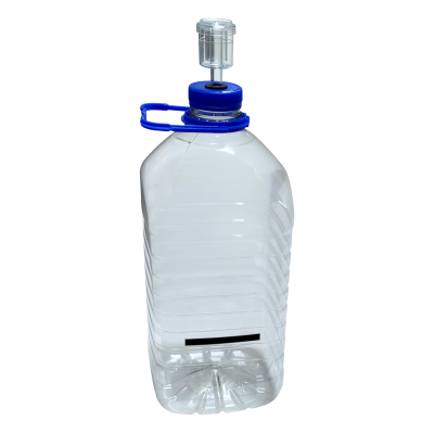 5 Litre PET Plastic Demijohn - Single