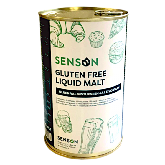 SPECIAL OFFER - Senson Gluten Free Malt Extract Light 1.5kg Tin - Short BBE