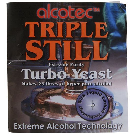 SPECIAL OFFER - Alcotec Triple Still Turbo Yeast - Expired BBE