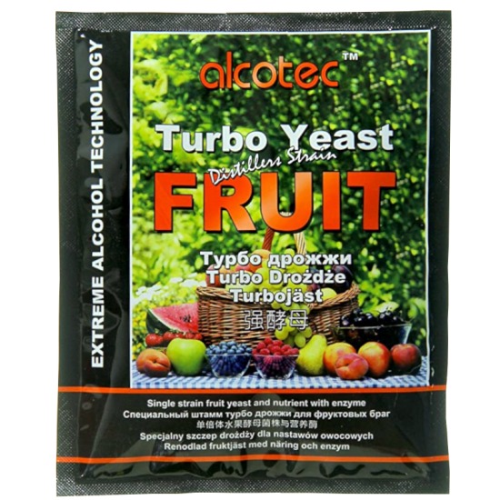 Alcotec Fruit Turbo Yeast - 60g Sachet