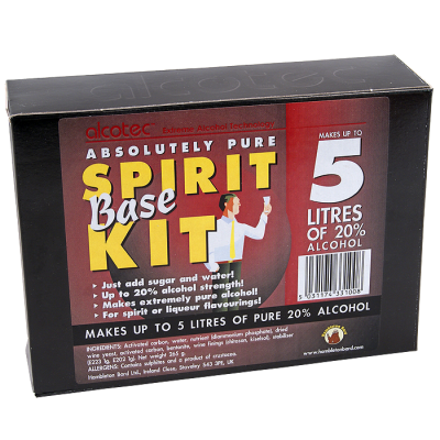 Alcotec Vodka / Base Spirit Kit For 5 Litres - 21% Strength