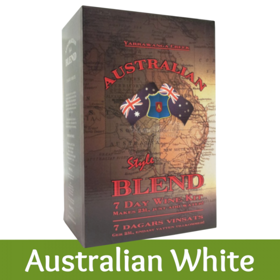 Australian Blend - 30 Bottle Red Wine Kit - Australian White Table Wine
