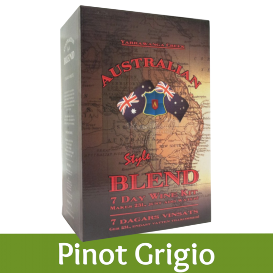 Australian Blend - 30 Bottle White Wine Kit - Pinot Grigio