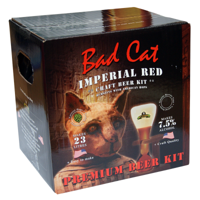Bulldog Brews 4.7kg - Bad Cat Imperial Red Craft Beer Kit