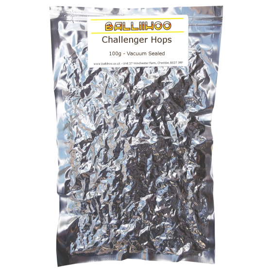 100g Vacuum Foil Packed - Challenger Whole Leaf Hops