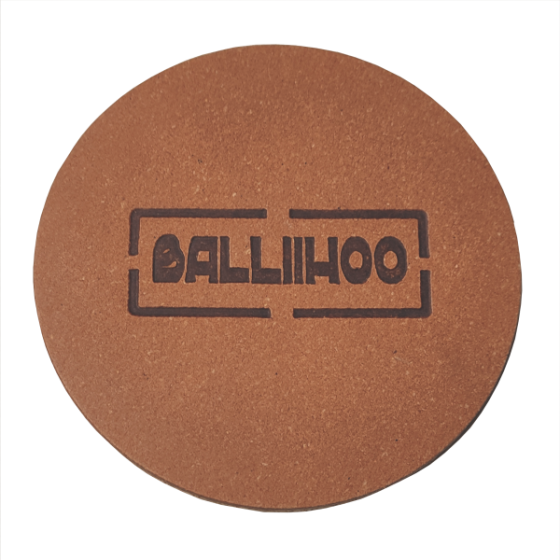 Balliihoo Leather Coaster