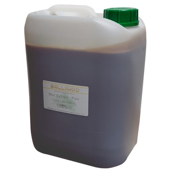 Liquid Malt Extract - Pale / Light - 15Kg Bulk Jerrican LME