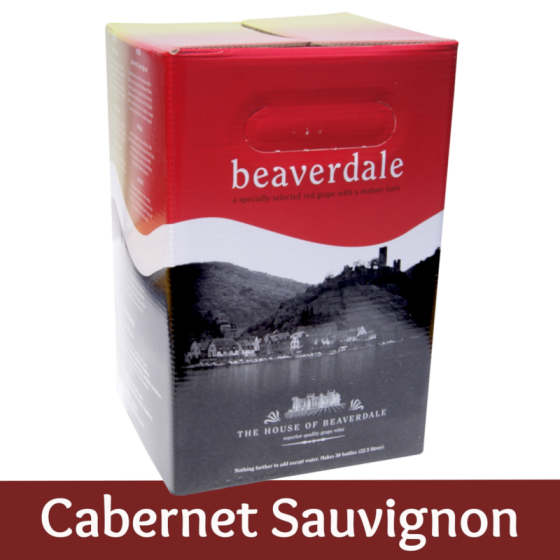 Beaverdale 30 Bottle Red Wine Ingredient Kit - Cabernet Sauvignon