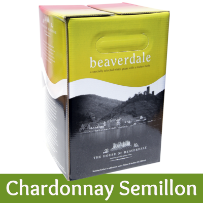Beaverdale - 30 Bottle White Wine Ingredient Kit - Chardonnay Semillon