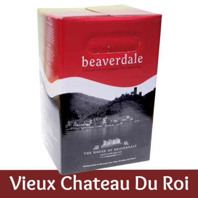 Beaverdale 30 Bottle Red Wine Ingredient Kit - Vieux Chateau Du Roi