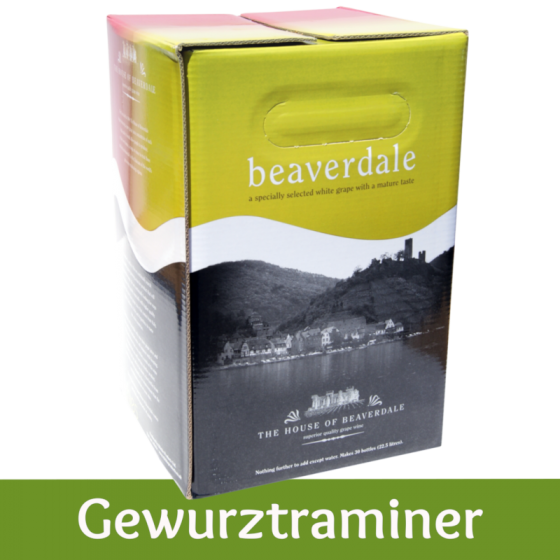 Beaverdale 30 Bottle White Wine Ingredient Kit - Gewurztraminer