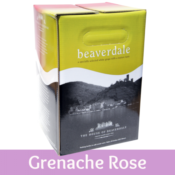 Beaverdale 30 Bottle Rose Wine Ingredient Kit - Grenache Rose