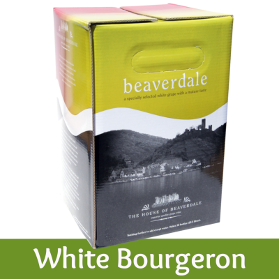 Beaverdale 30 Bottle White Wine Ingredient Kit - White Bourgeron