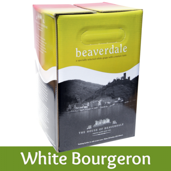 Beaverdale 30 Bottle White Wine Ingredient Kit - White Bourgeron