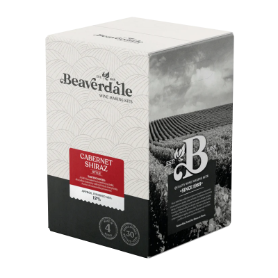 Beaverdale 30 Bottle Red Wine Ingredient Kit - Cabernet Shiraz