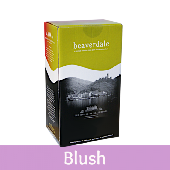 Beaverdale 6 Bottle Wine Ingredient Kit - Blush (Rose)