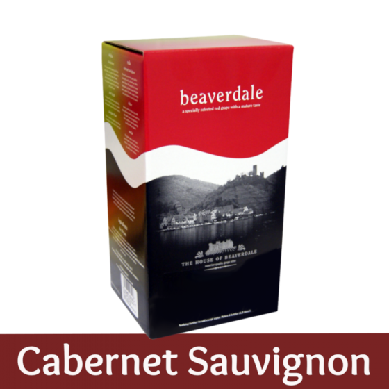 Beaverdale 6 Bottle Red Wine Ingredient Kit - Cabernet Sauvignon
