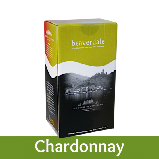 Beaverdale 6 Bottle White Wine Ingredient Kit - Chardonnay