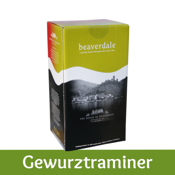 Beaverdale 6 Bottle White Wine Ingredient Kit - Gewurztraminer