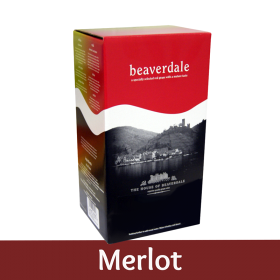 Beaverdale 6 Bottle Red Wine Ingredient Kit - Merlot