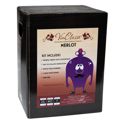 VinClasse Merlot 23 Litre - 7 Day