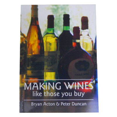 Making Wines Like Those You Buy Book  By Bryan Acton & Peter Duncan
