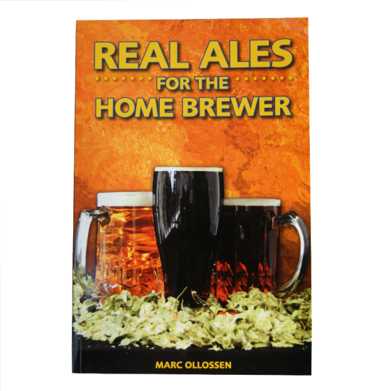 Real Ales For The Home Brewer Book - By Marc Ollossen